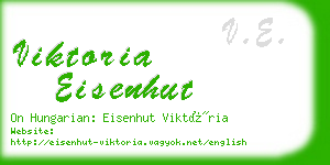 viktoria eisenhut business card